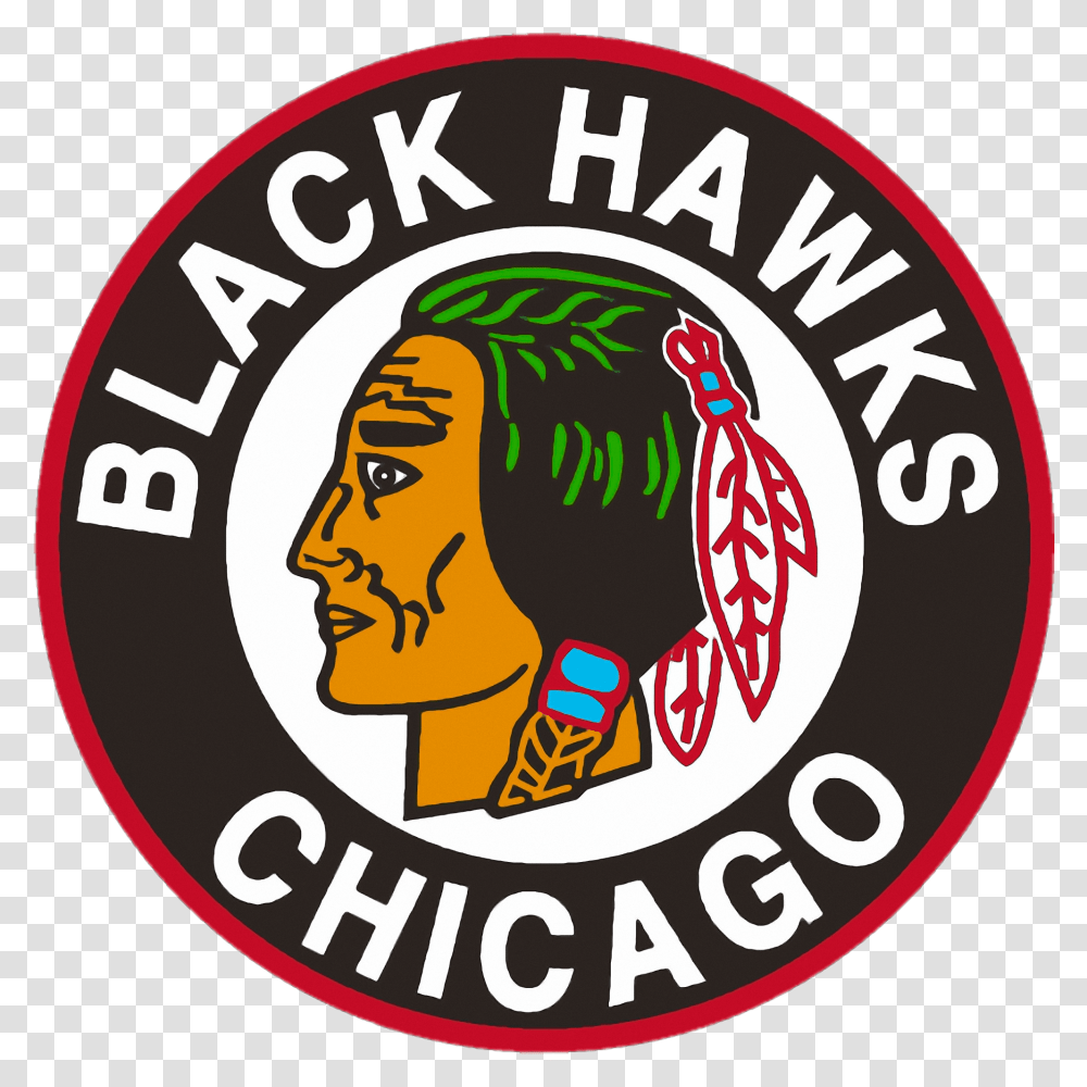 Chicago Blackhawks, Label, Logo Transparent Png