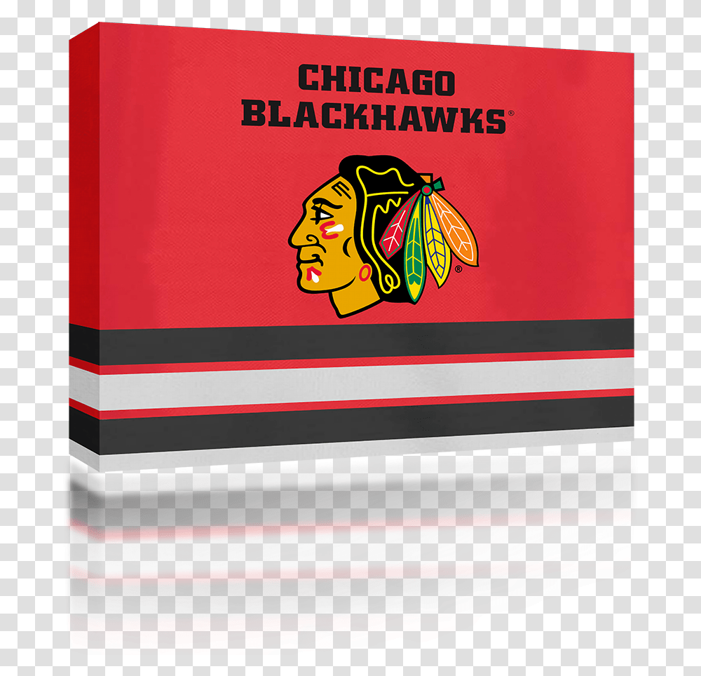 Chicago Blackhawks Logo 1 Chicago Blackhawks, Label, Text, Symbol, Poster Transparent Png