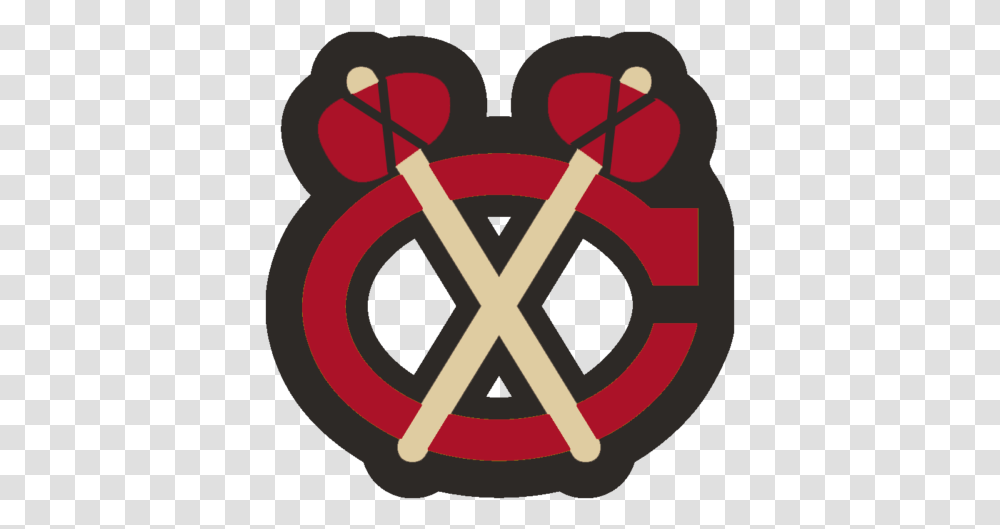 Chicago Blackhawks Logo History Logo Alternate Logo Blackhawks, Symbol, Trademark, Dynamite, Bomb Transparent Png