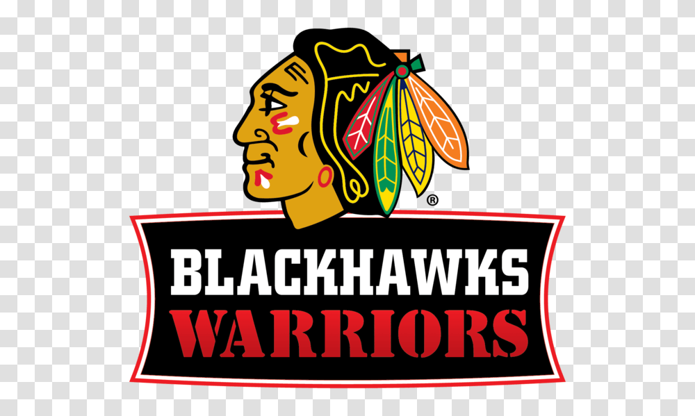 Chicago Blackhawks Warriors, Label Transparent Png