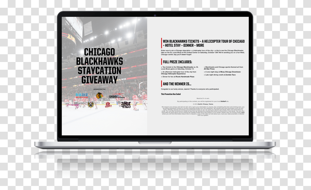 Chicago Blackhawks Web, Computer, Electronics, Monitor, Screen Transparent Png