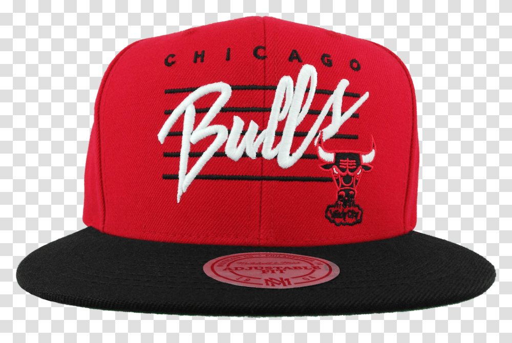 Chicago Bulls Cursive Script With Logo Baseball Cap, Clothing, Apparel, Hat, Text Transparent Png