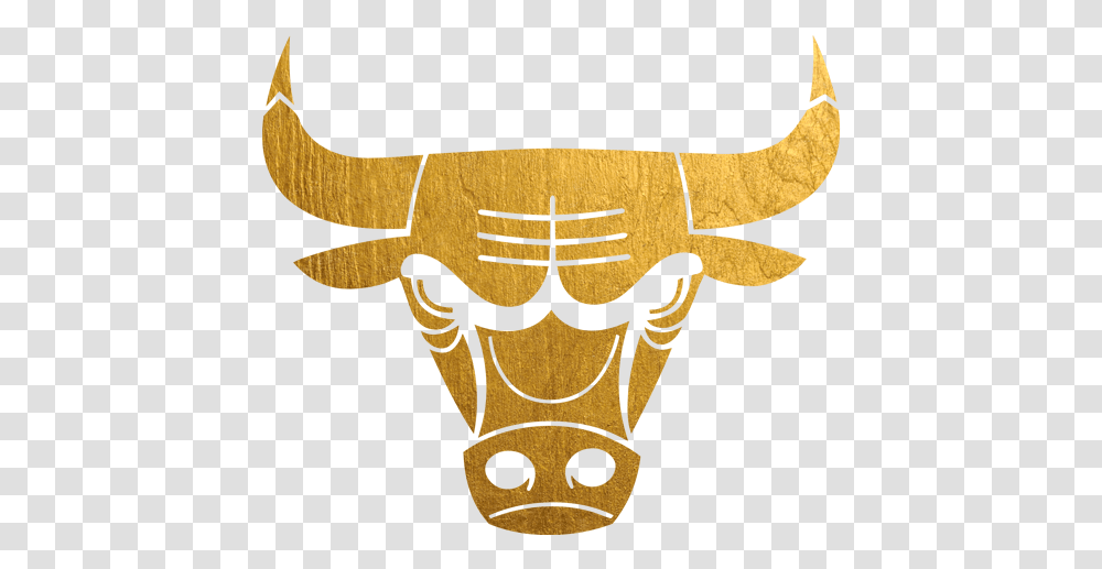 Chicago Bulls Logo Black, Emblem, Symbol, Mammal, Animal Transparent Png