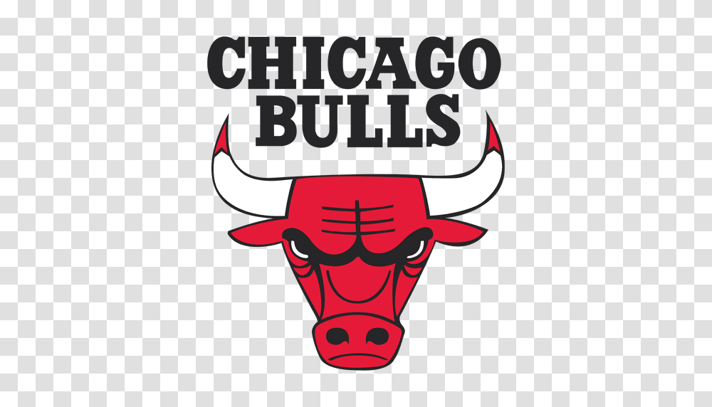 Chicago Bulls Logo, Label, Animal Transparent Png