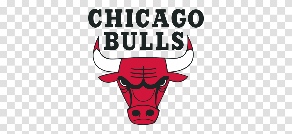 Chicago Bulls Logo, Poster, Mammal, Animal, Buffalo Transparent Png