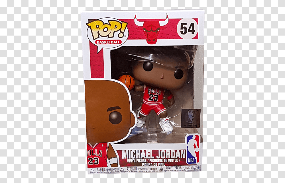 Chicago Bulls Michael Jordan Funko Pop Gold, Advertisement, Poster, Flyer, Paper Transparent Png