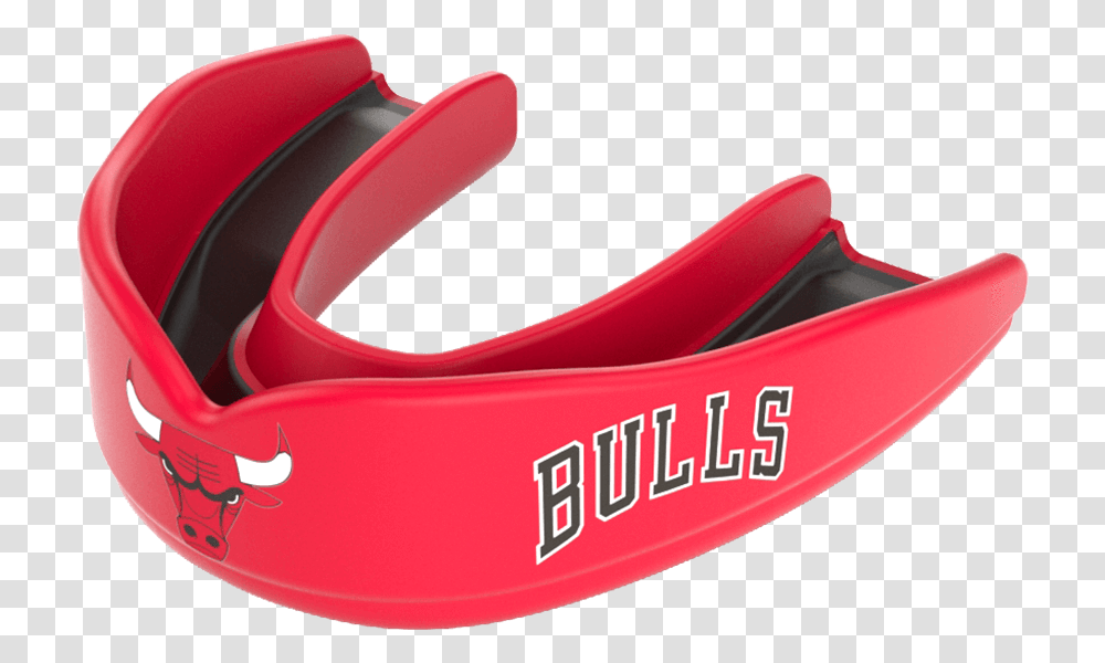 Chicago Bulls Nba Basketball Mouthguard Shock Doctor 8300 Nba Basketball Mouth Guard, Strap, Clothing, Apparel, Buckle Transparent Png