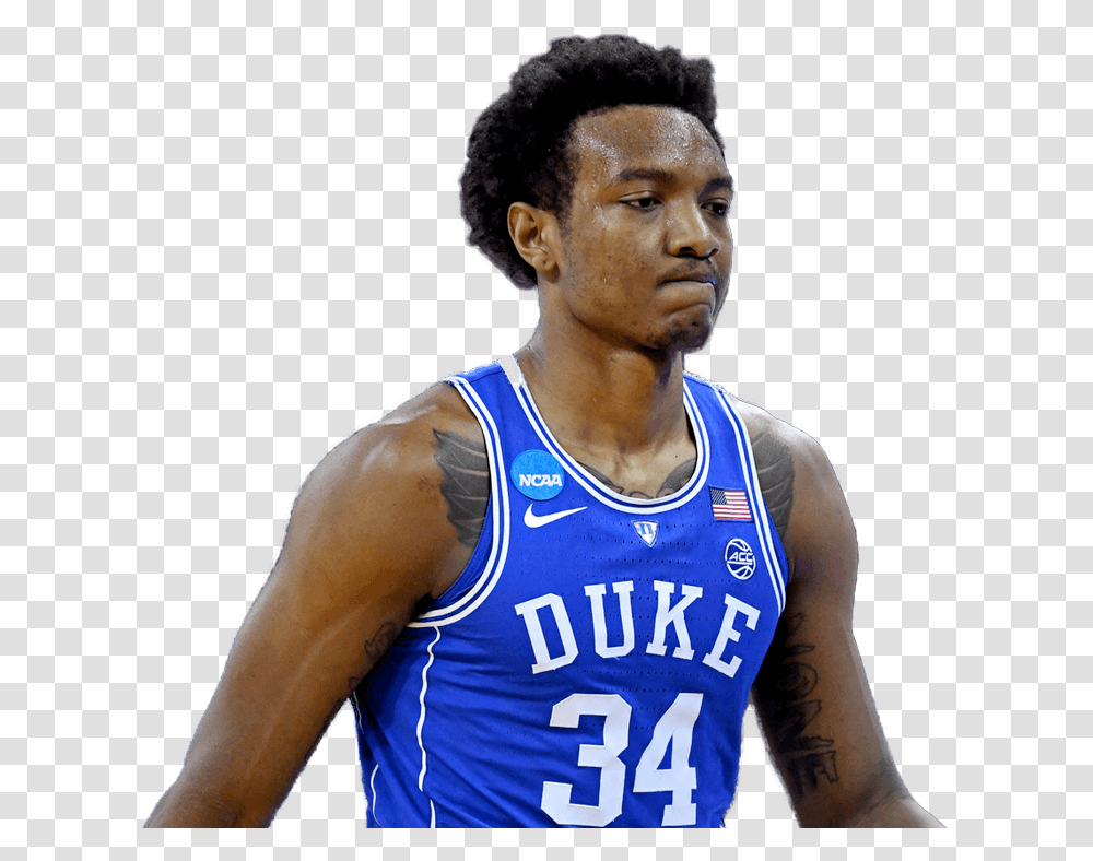Chicago Bulls Wendell Carter Download Duke Basketball Jersey, Person, Hair, People, Sport Transparent Png