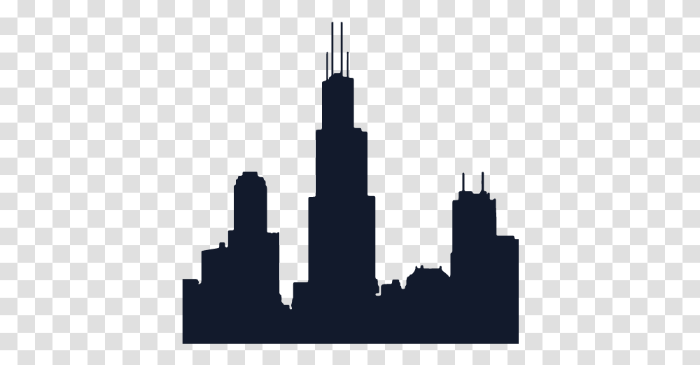 Chicago, Cross, Machine, Silhouette Transparent Png