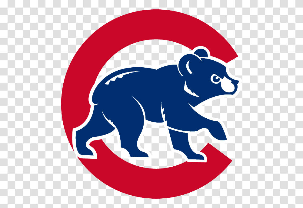 Chicago Cubs Bear, Wildlife, Animal, Mammal, Label Transparent Png