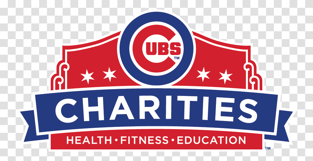 Chicago Cubs Charities, Label, Logo Transparent Png