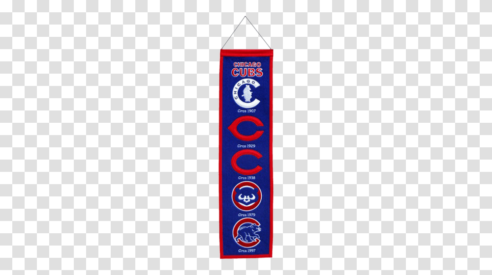 Chicago Cubs Logo Evolution Heritage Banner, Sash Transparent Png