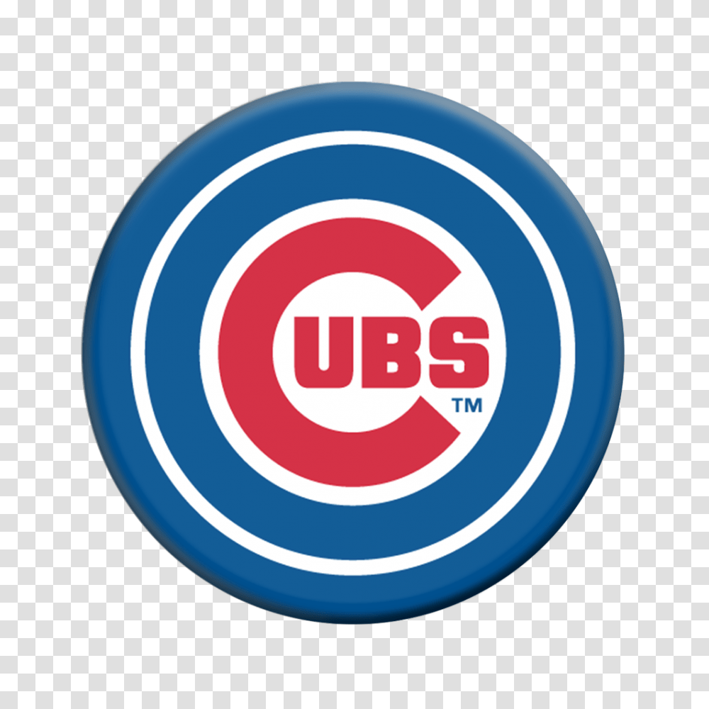 Chicago Cubs Popsockets Grip, Logo, Label Transparent Png