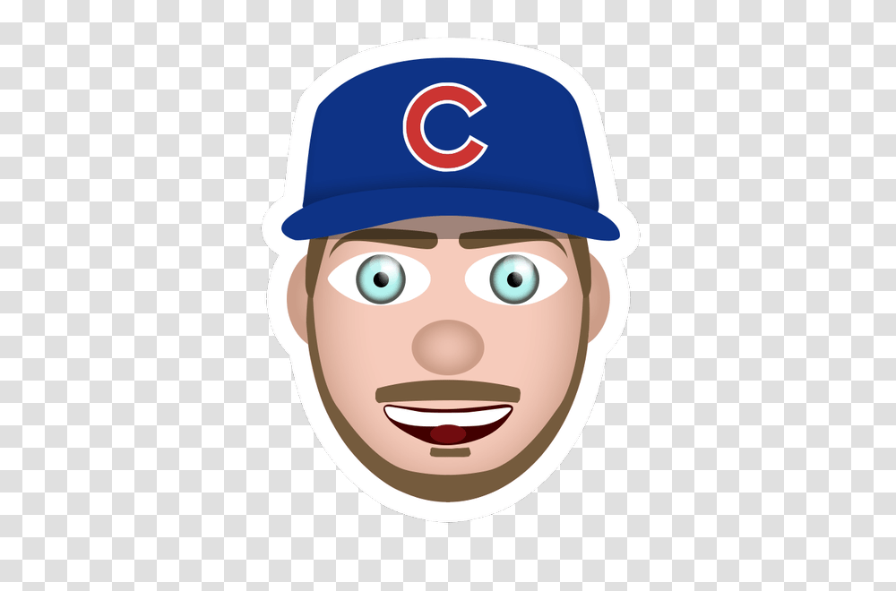 Chicago Cubs Sticker, Baseball Cap, Face, Head Transparent Png