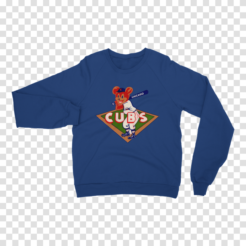Chicago Cubs Ufeffclassic Adult Sweatshirt Coolstub, Apparel, Sleeve, Sweater Transparent Png