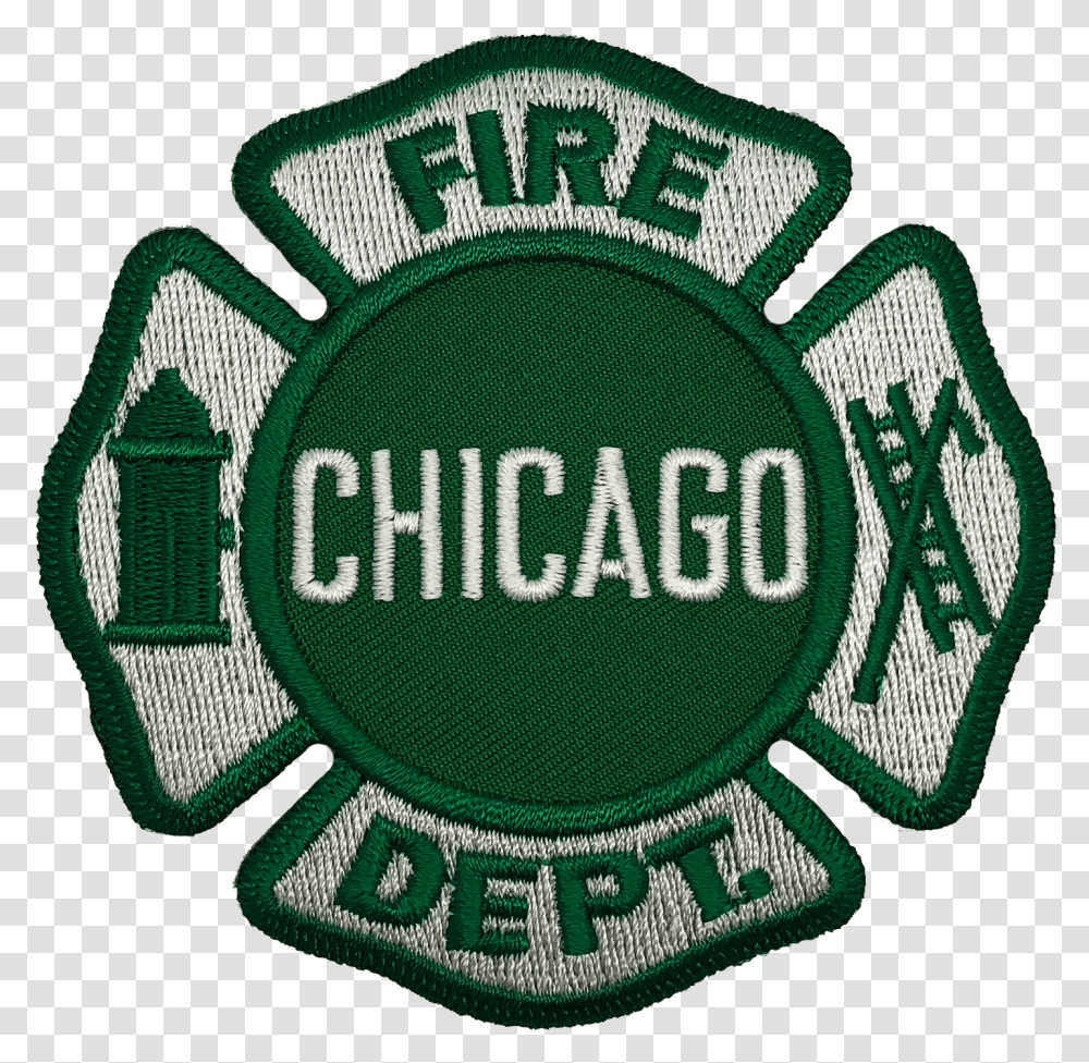 Chicago Fire Department Maltese Patch Chicago Fire Department Patch, Logo, Symbol, Trademark, Badge Transparent Png