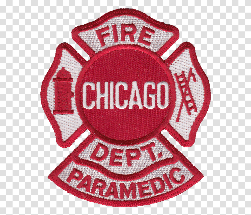 Chicago Fire Department Maltese Patch Chicago Fire Department Patch, Logo, Symbol, Trademark, Rug Transparent Png