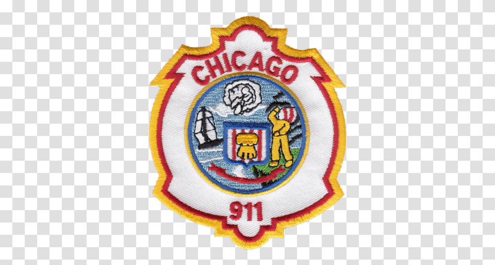Chicago Fire Department Patches Chicago Police 911, Logo, Symbol, Trademark, Rug Transparent Png