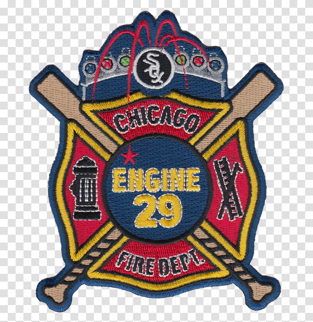 Chicago Fire Department Patches Cop Shop Chicago Fire Department House Patches, Logo, Symbol, Trademark, Rug Transparent Png