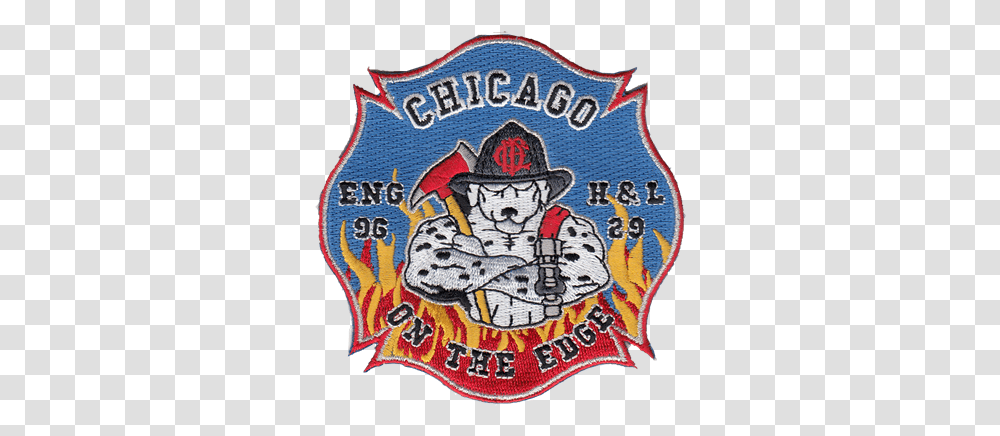 Chicago Fire Department Western, Logo, Symbol, Trademark, Badge Transparent Png