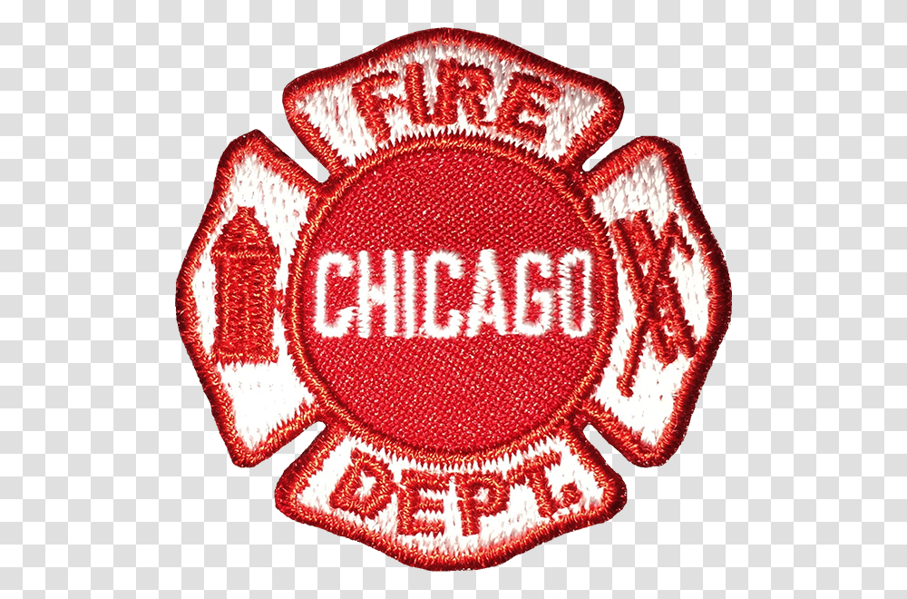 Chicago Fire Logo Chicago Fire Department, Trademark, Badge, Rug Transparent Png