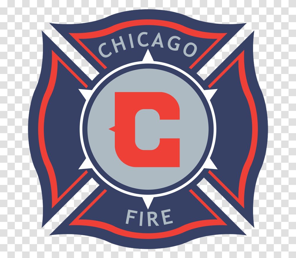 Chicago Fire Logos Chicago Fire Soccer Logo, Symbol, Trademark, Badge, Emblem Transparent Png