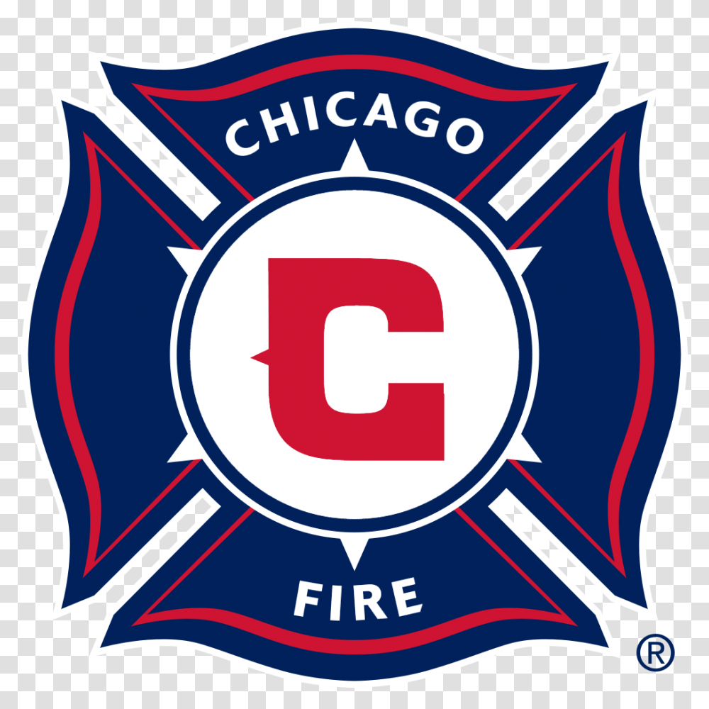 Chicago Fire Soccer Logo, Trademark, First Aid, Badge Transparent Png