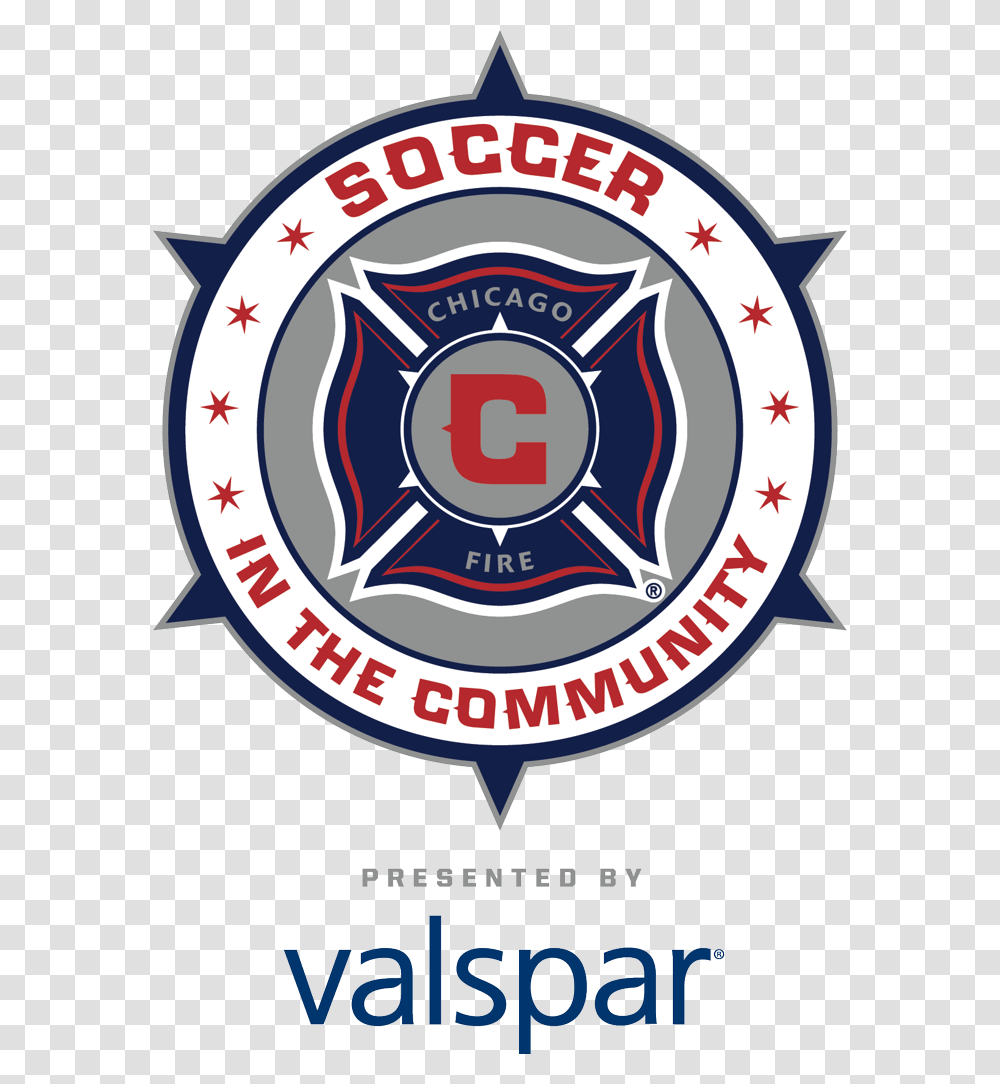 Chicago Fire Soccer, Logo, Trademark, Poster Transparent Png