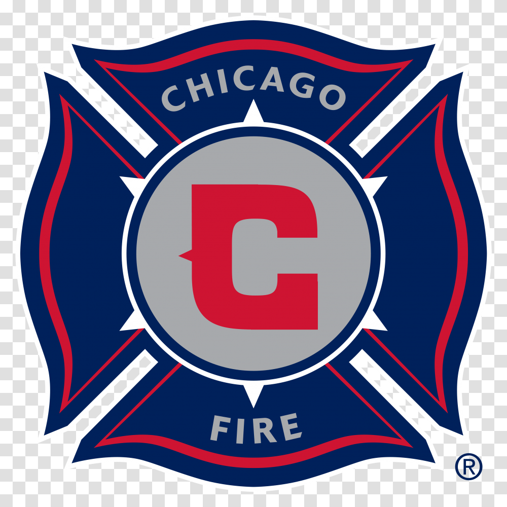 Chicago Fire - Logos Download Chicago Fire Football Club, Symbol, Trademark, Emblem, Badge Transparent Png