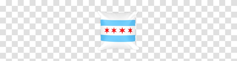Chicago Flag Throw Pillow Get It Made, Cushion, Bag, First Aid, Sack Transparent Png