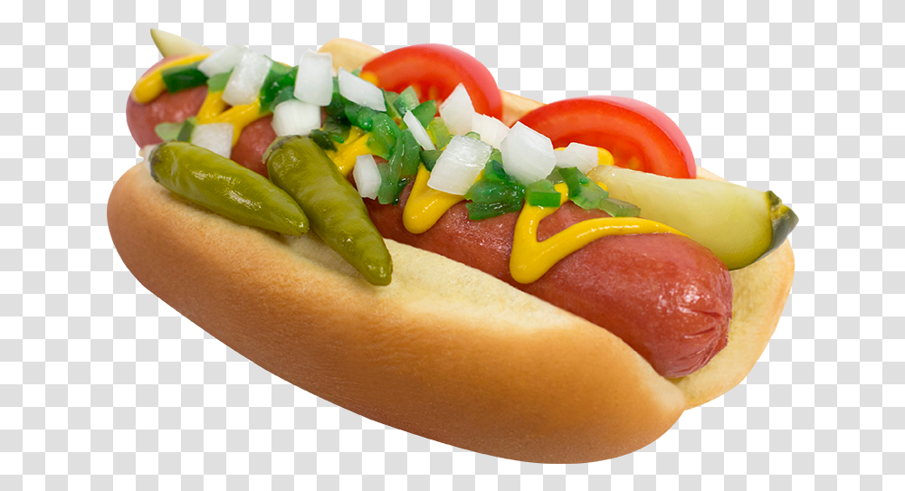 Chicago Hot Dog, Food Transparent Png