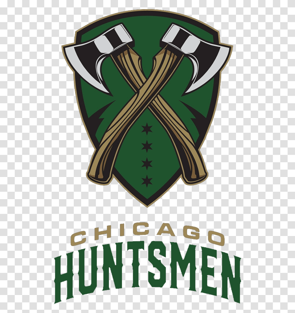Chicago Huntsmenlogo Profile Chicago Huntsman Cod Logo, Poster, Advertisement, Bird, Animal Transparent Png