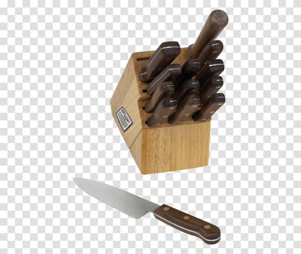 Chicago Kitchen Knife Set Chicago Cutlery Knife, Blade, Weapon, Weaponry, Wood Transparent Png