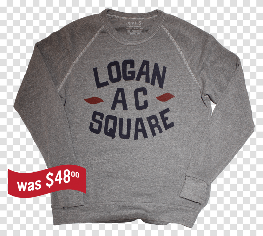 Chicago Logan Square Athletic Club Sweatshirt Sweater, Apparel, Sleeve, Long Sleeve Transparent Png