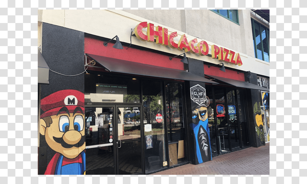 Chicago Pizza Jacksonville Landing, Restaurant, Meal, Food, Cafe Transparent Png