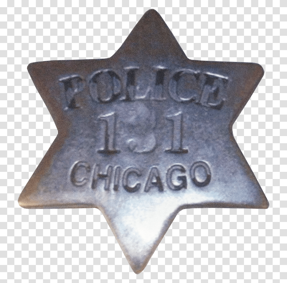 Chicago Police Patrolman Star, Logo, Trademark, Badge Transparent Png
