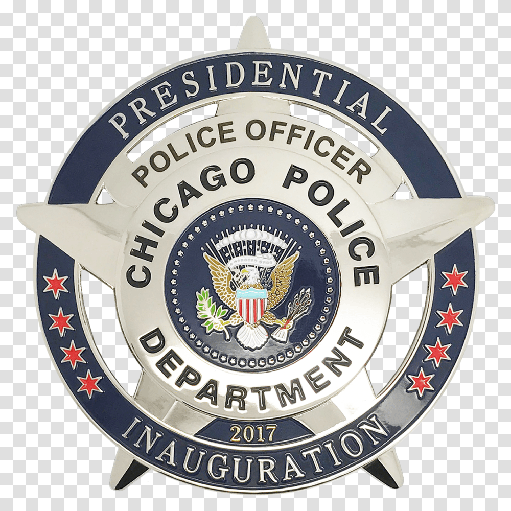 Chicago Police Star Presidential Police Department Logo Chicago Police Clipart, Symbol, Trademark, Badge, Emblem Transparent Png
