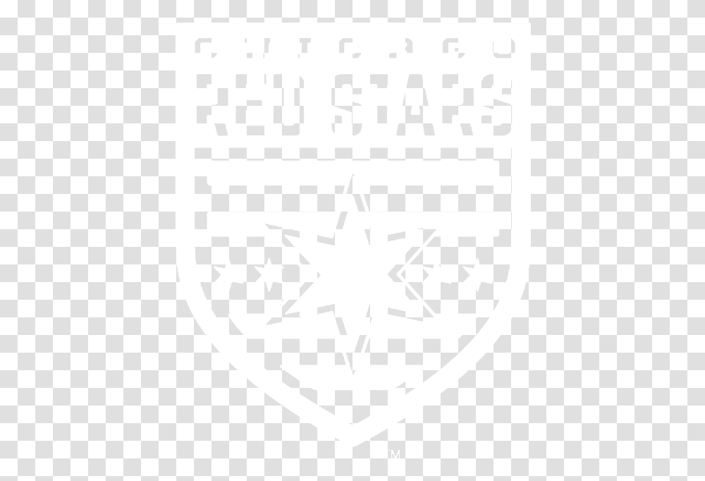 Chicago Red Star White Emblem, Logo, Trademark, Star Symbol Transparent Png