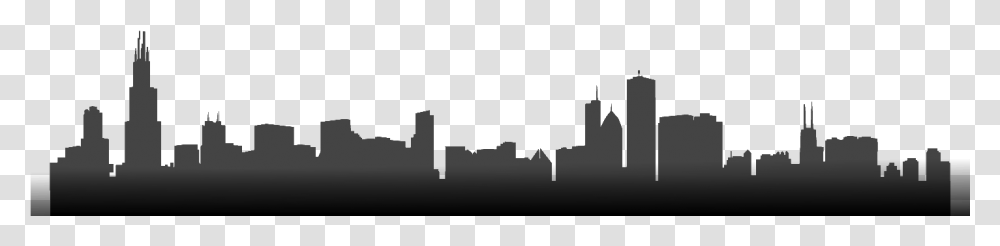 Chicago, Silhouette, Stencil, Arrow Transparent Png