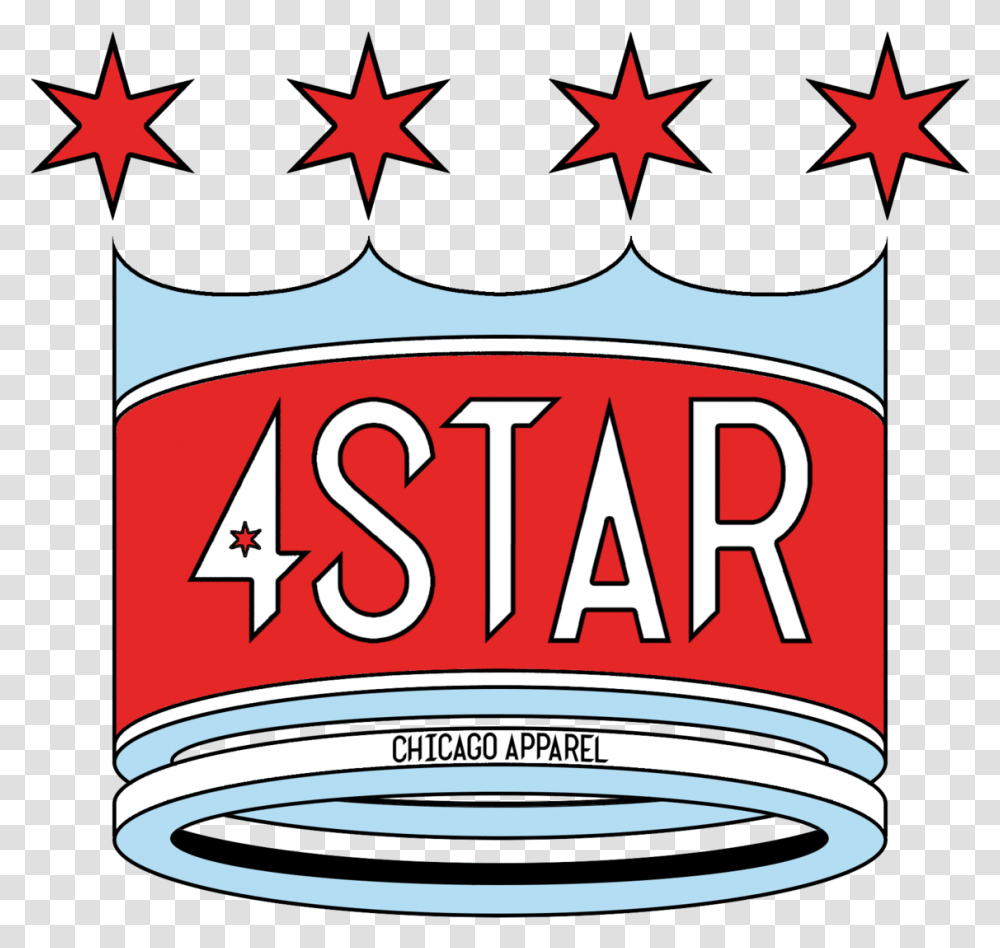 Chicago Star Chicago Flag, Ketchup, Food, Star Symbol Transparent Png