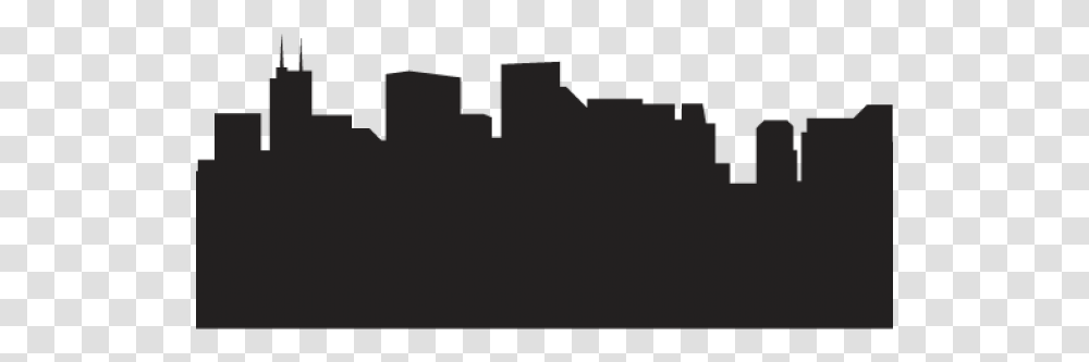 Chicago, Gray, Silhouette Transparent Png