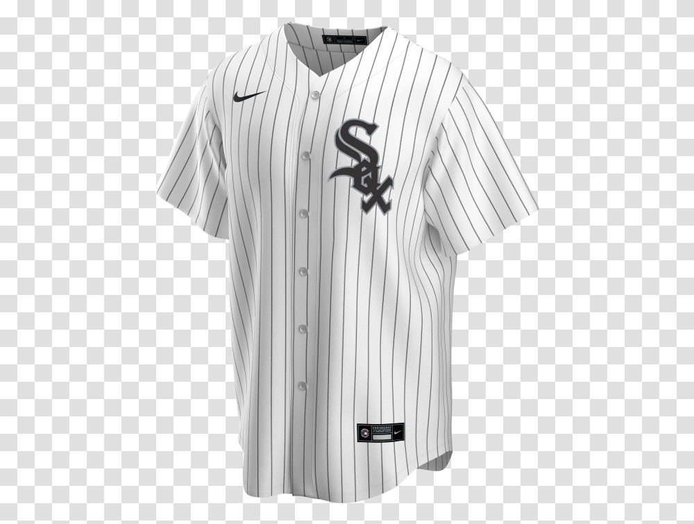 Chicago White Sox Mlb Nike Official Replica Home Jerseywhite Black Chicago White Sox Jersey, Clothing, Apparel, Shirt, Text Transparent Png