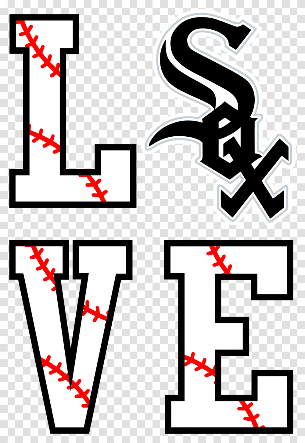Chicago White Sox, Number, Alphabet Transparent Png
