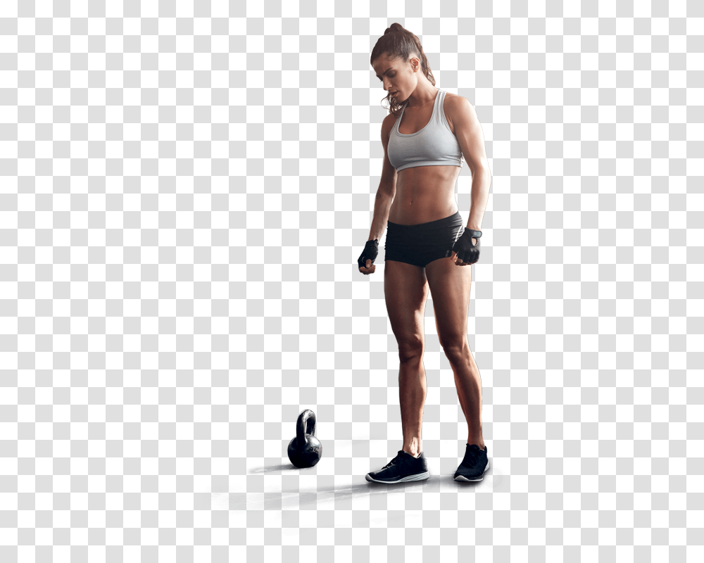 Chicas Fitness Fitness, Person, Shoe, Working Out Transparent Png