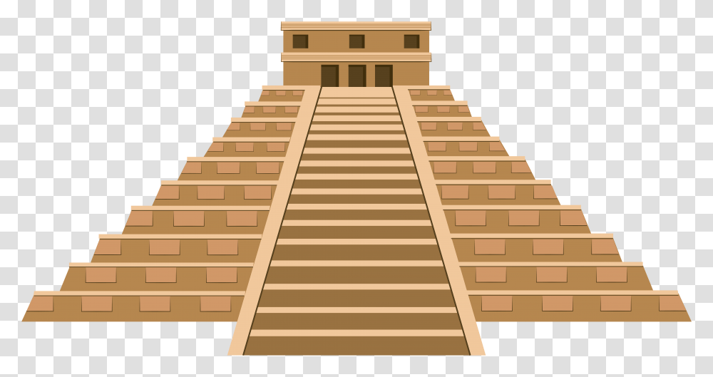 Chichen Itza Clip Chichen Itza Pyramid, Staircase, Handrail, Banister, Outdoors Transparent Png
