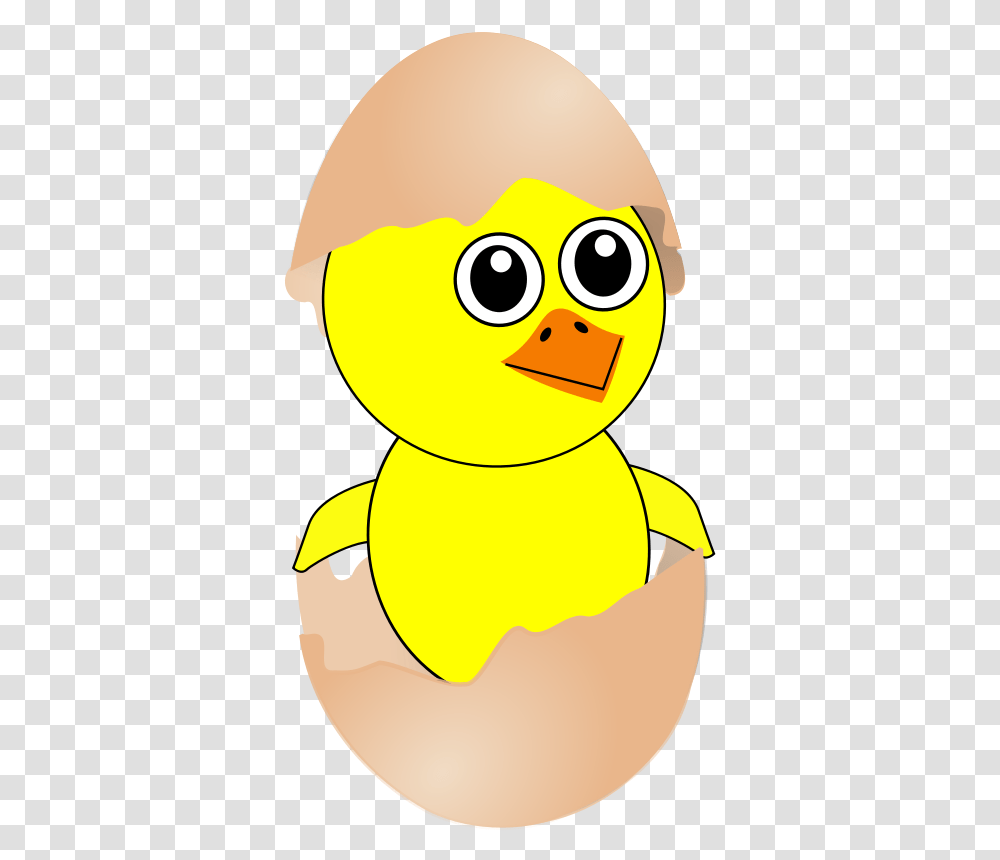Chick 007 Newborn Egg Cartoon, Animals, Bird, Pac Man Transparent Png