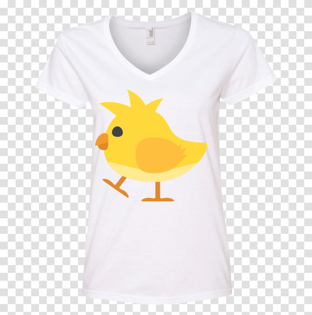 Chick 2 Emoji Ladies Chicken, T-Shirt Transparent Png