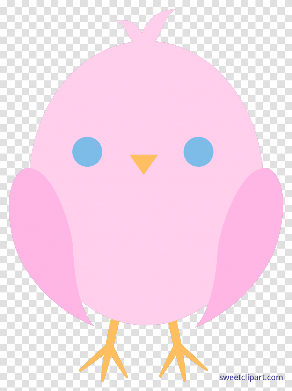 Chick Baby Cute Easter Pink Clip Art, Balloon, Food, Egg, Easter Egg Transparent Png