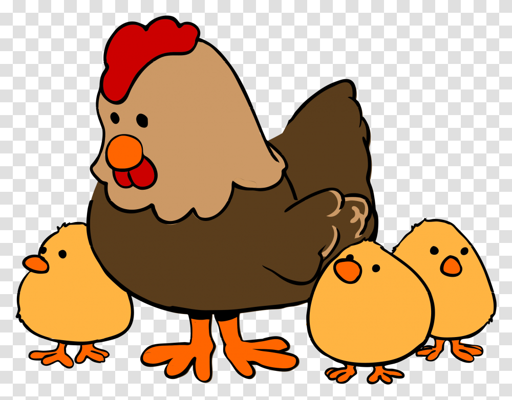Chick Cartoon 1 Image Background Farm Animals Clip Art, Bird, Poultry, Fowl, Chicken Transparent Png