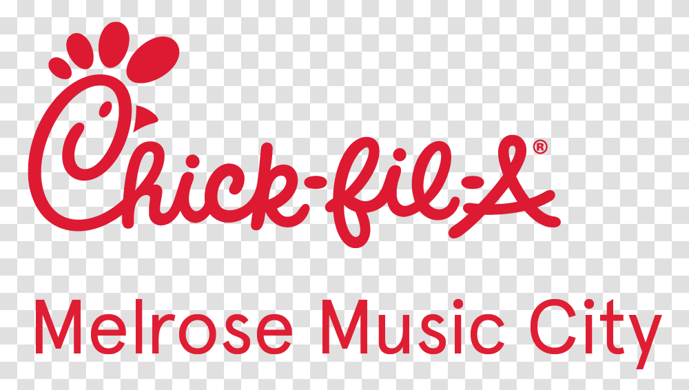 Chick Fil A Melrose Music City Logo Chick Fil A Melrose, Alphabet, Number Transparent Png